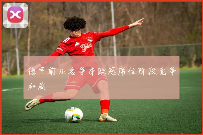 德甲前几名争夺欧冠席位阶段竞争加剧